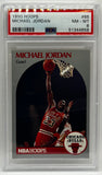 1990 NBA Hoops Michael Jordan PSA 8