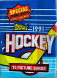 1991 Topps Hockey pack