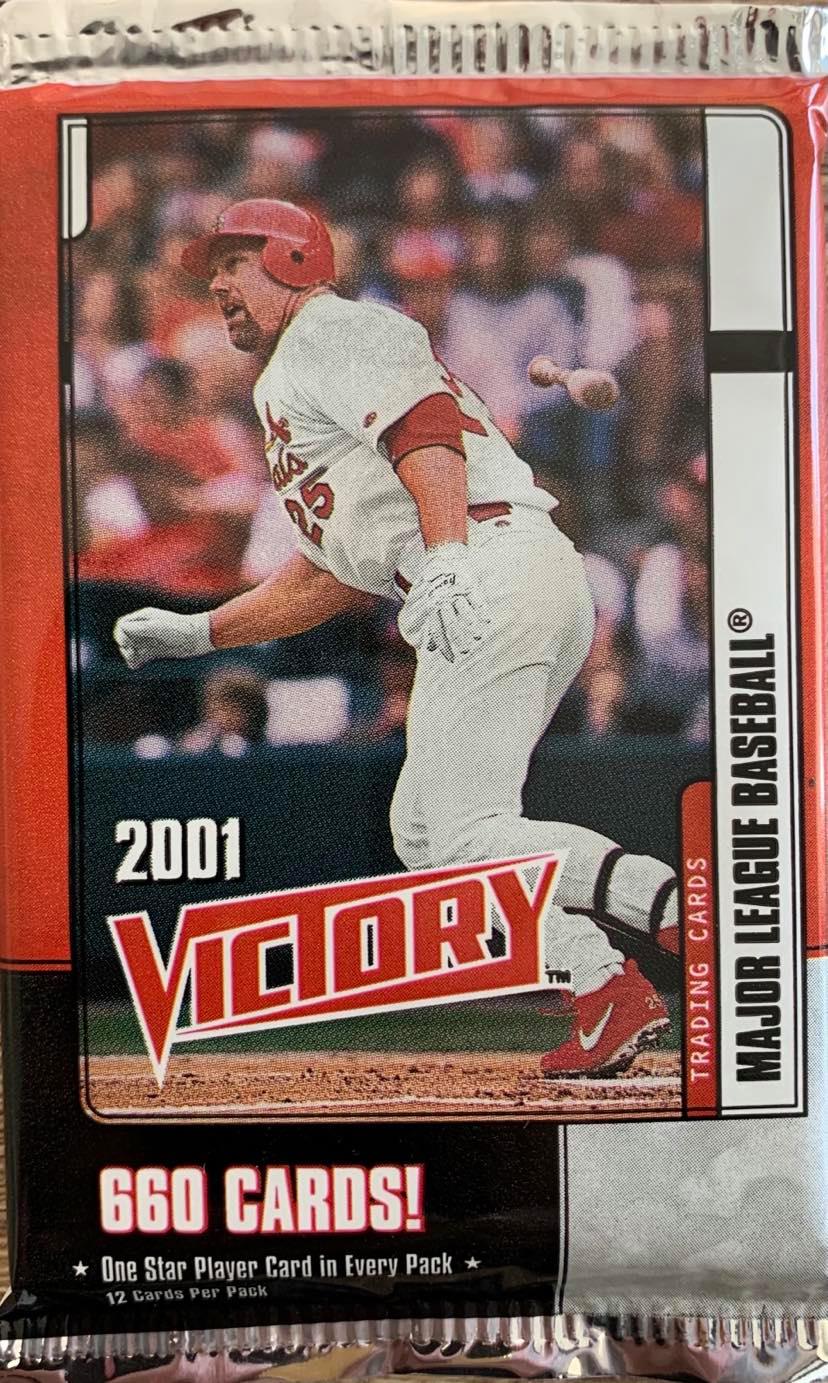 2001 Victory Baseball Hobby Pack