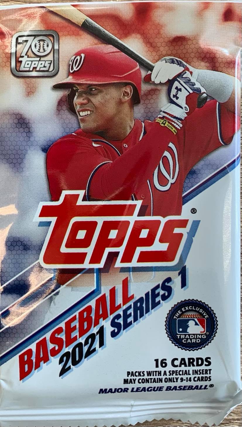 2021 Topps Baseball Series 1 Retail Pack