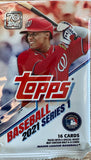 2021 Topps Baseball Series 1 Retail Pack