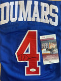 Joe Dumars Pistons autographed custom jersey with JSA COA
