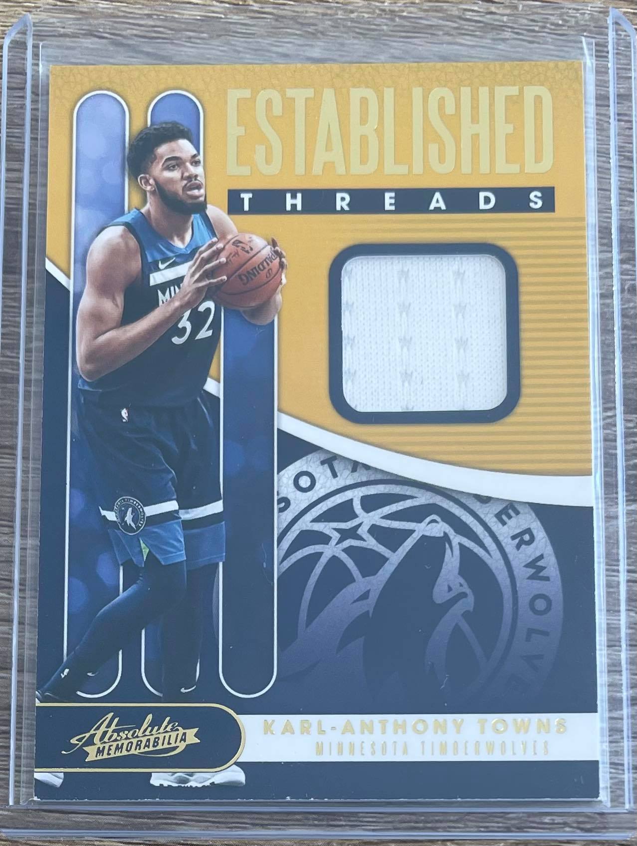 2019-20 Absolute Established Threads Karl Anthony-Towns
