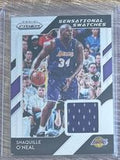2018-19 Prizm Sensational Swatches Shaquille O'Neal
