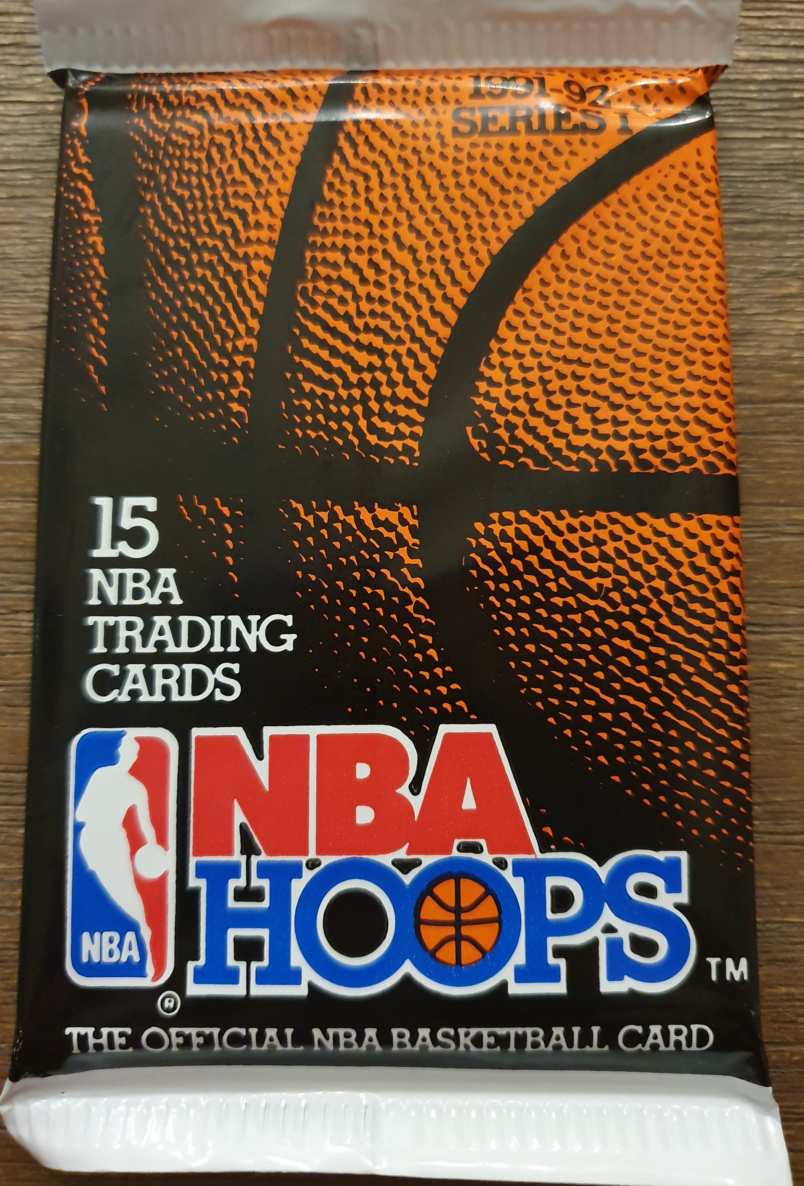 1991-92 NBA Hoops Series 1 pack