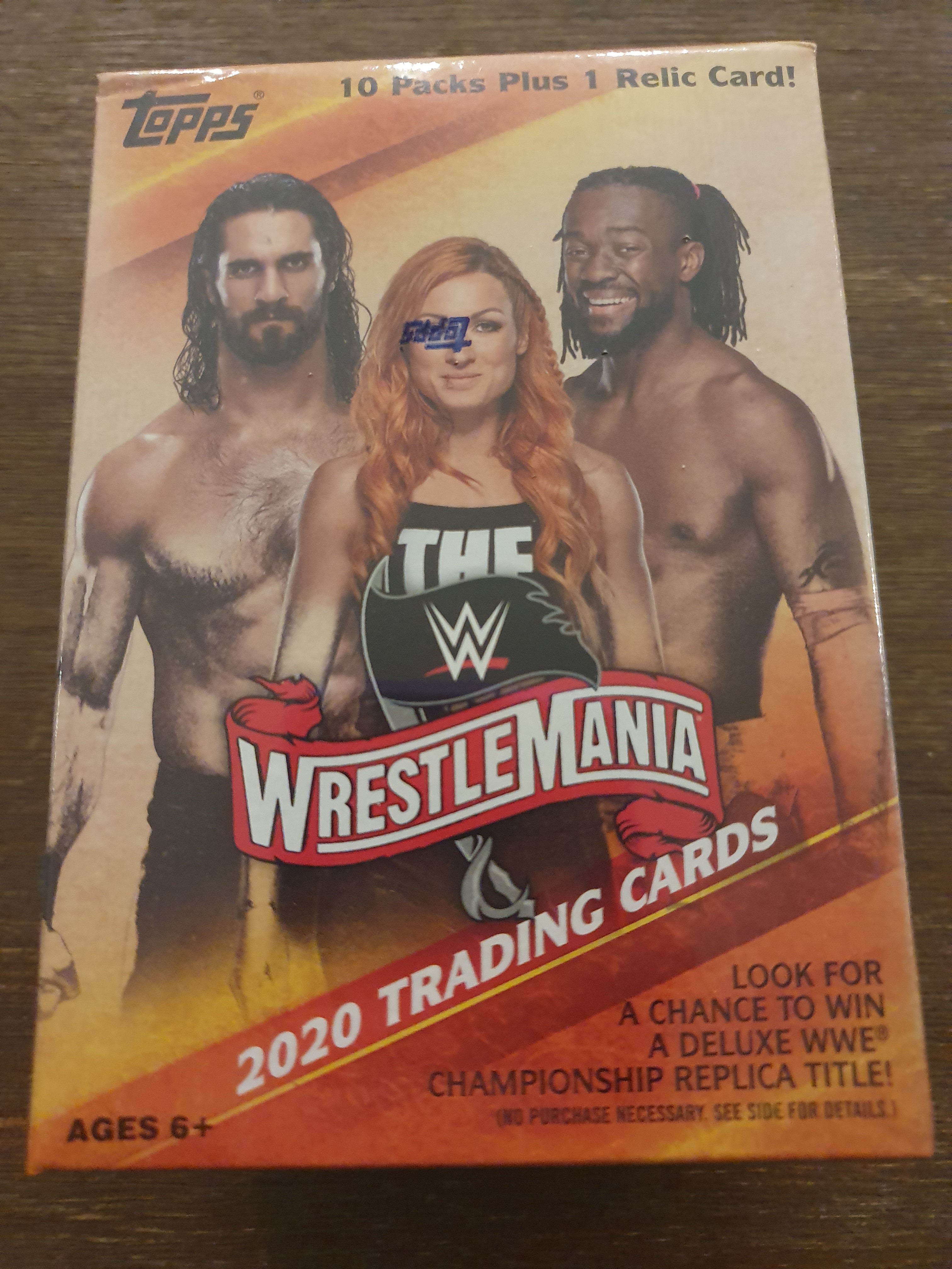 2020 Topps WWE Wrestlemania Blaster
