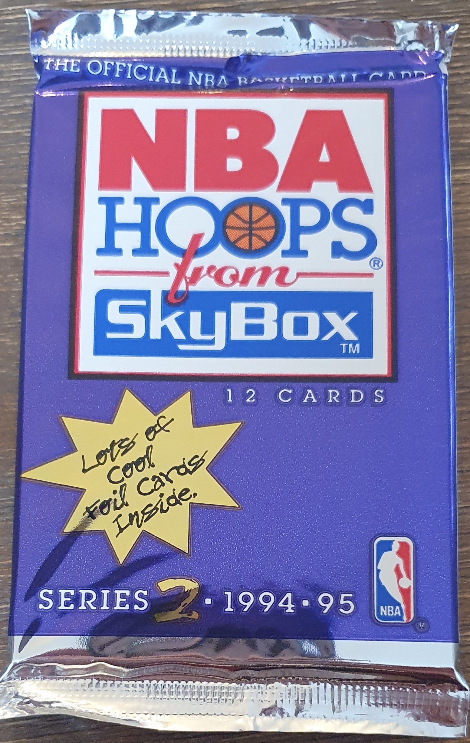 1994-95 NBA Hoops Series 2 Basketball pack