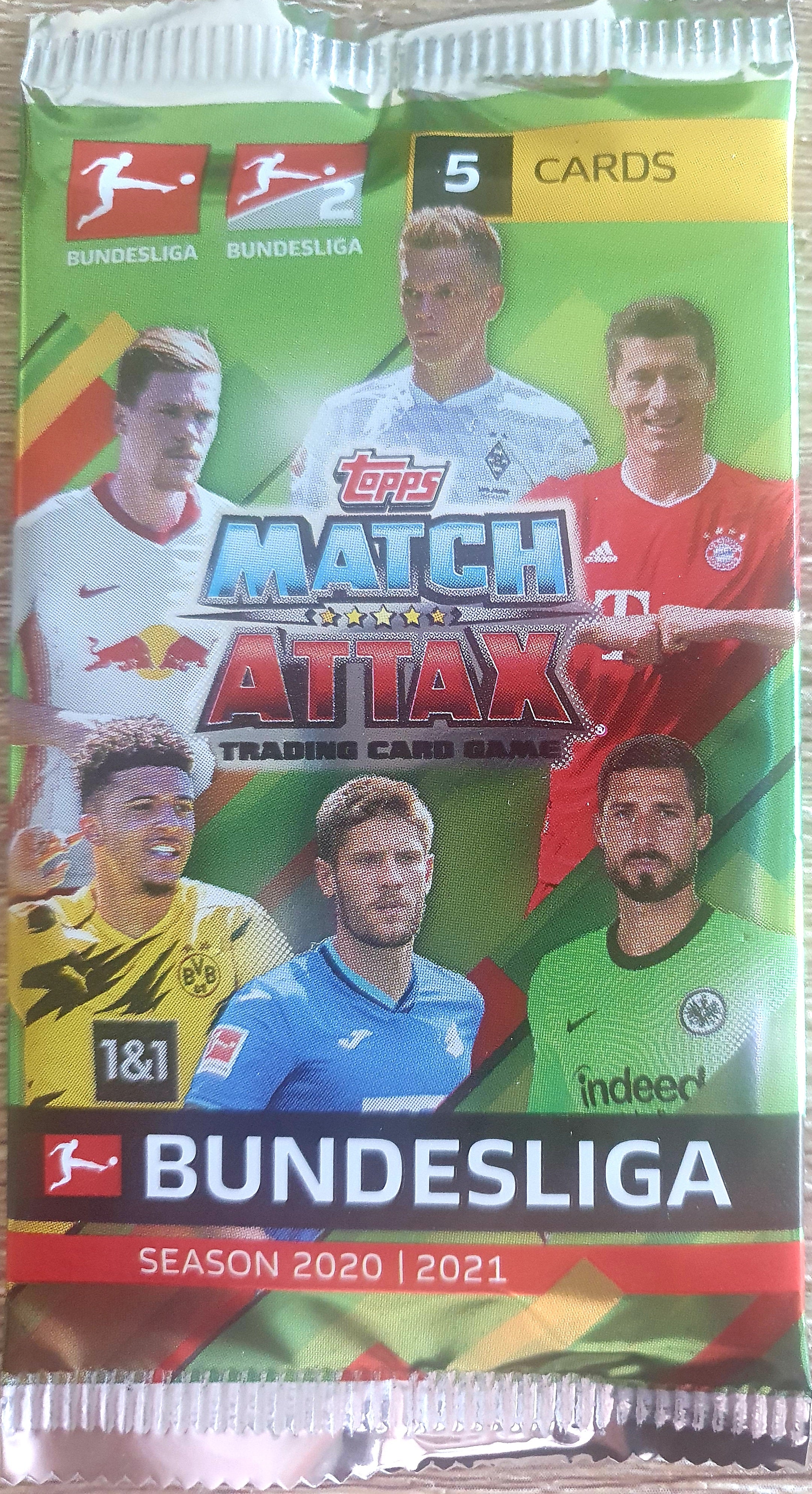 2020-21 Match Attax Bundesliga Pack