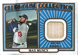 2021 Topps Heritage Max Muncy Clubhouse Collection Relic Dodgers GU Bat