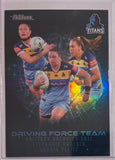 2023 NRL Traders Gold Coast Titans Driving Force Women’s Team Case Card #/45