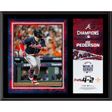 Fanatics Authentic Joc Pederson Atlanta Braves 12x15” World Series Champions Plaque