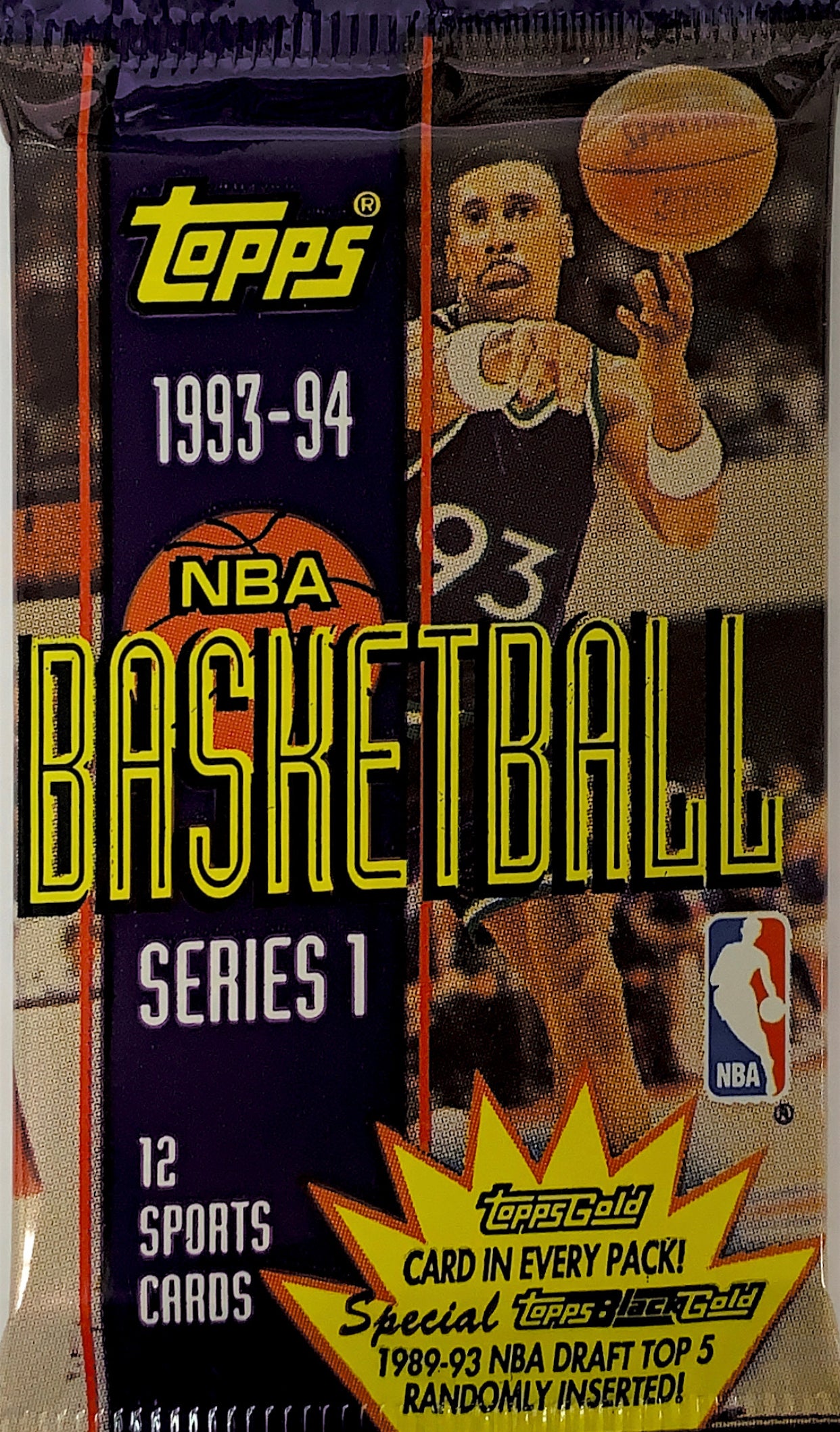 1993-94 NBA Topps Basketball Series 1 pack