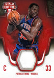2015-16 Totally Certified Materials Red Patrick Ewing #/199