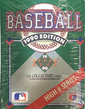 1990 Upper Deck Baseball Edition High # Series