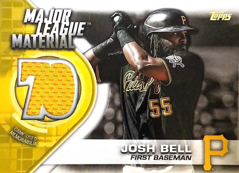 2021 Topps Major League Materials Josh Bell