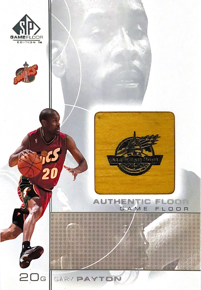 2000-01 SP Game Floor Edition Authentic Floor Gary Payton