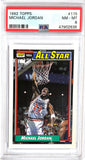 1992-93 Topps All-Star Michael Jordan PSA 8