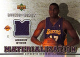 2006-07 Upper Deck Rookie Debut Materialisation Andrew Bynum