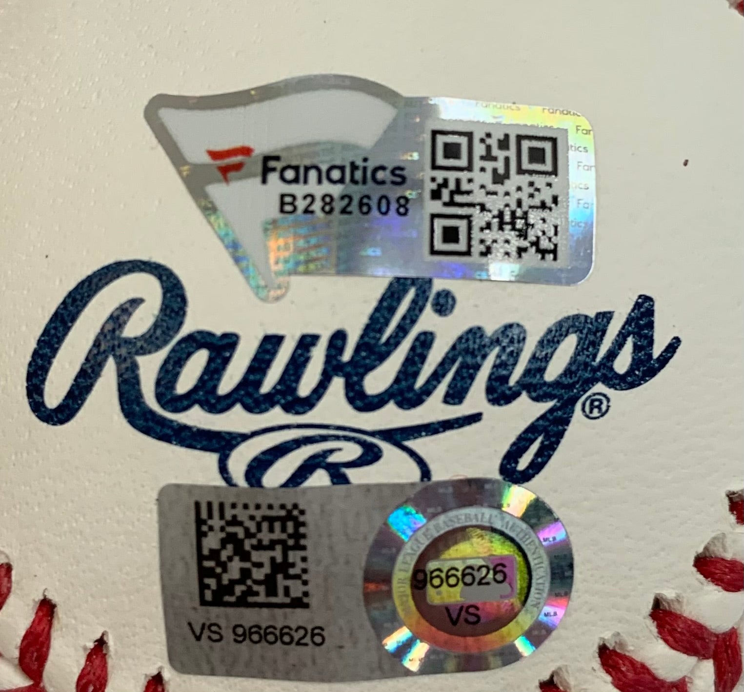 Fanatics Authentic Austin Riley Atlanta Braves Rawlings Autographed Baseball with "21 WS Champs" Inscription