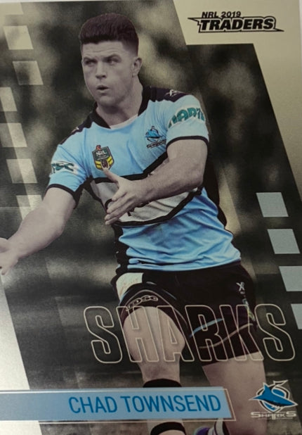 2019 NRL Traders Platinum Parallel Chad Townsend