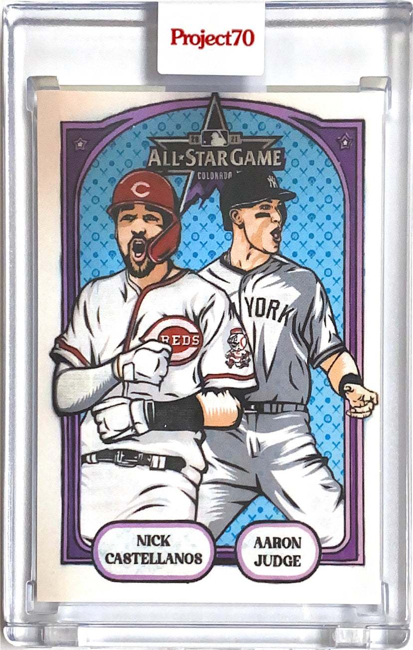 Topps Project 70 - All Star Nick Castellanos & Aaron Judge by Blake Jamieson
