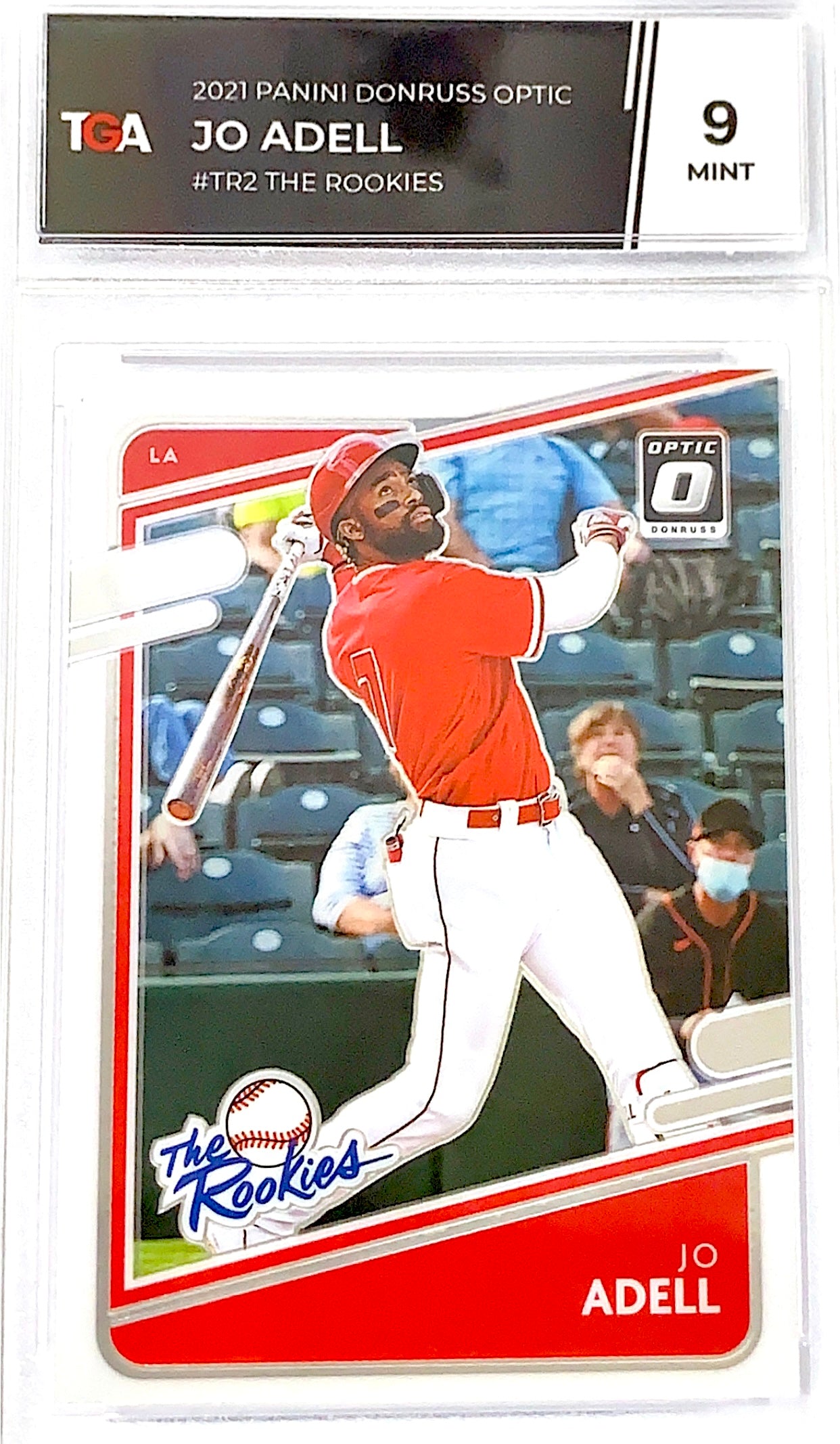 2021 Optic The Rookie Jo Adell RC TGA 9