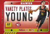 2020-21 Hoops Vanity Plates Trae Young