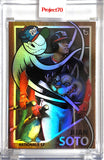 Topps Project 70 - 1962 Juan Soto by Greg “CRAOLA” Simkins Rainbow Foil #/70