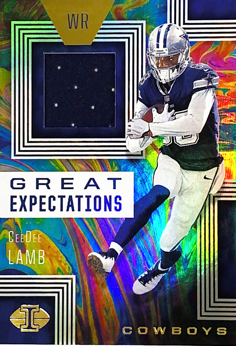 2020 Illusions Great Expectations Relics CeeDee Lamb