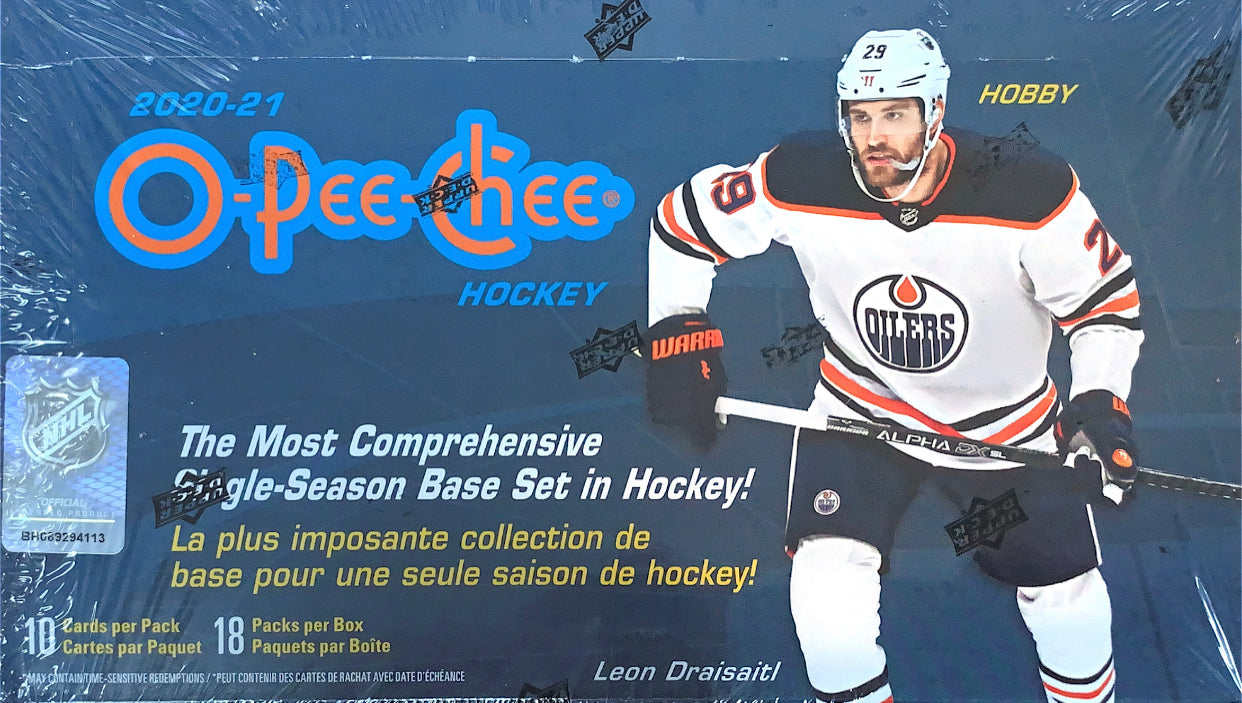 2020-21 Upper Deck O-Pee-Chee Hockey Hobby Box