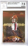 2000-01 Fleer Mystique Scottie Pippen BGS 7.5