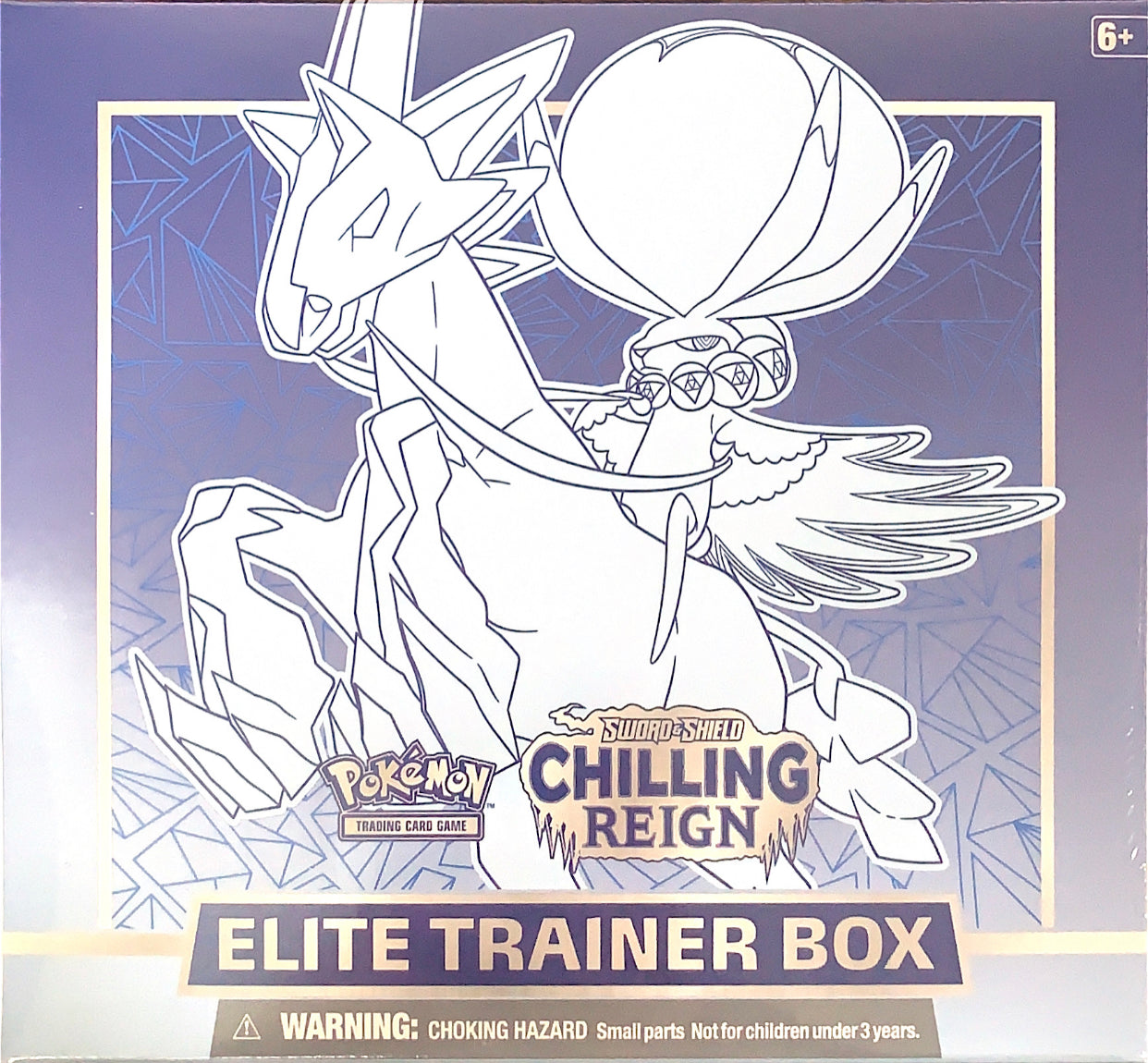 Pokémon Chilling Reign Elite Trainer Box - Ice Calyrex or Shadow Calyrex