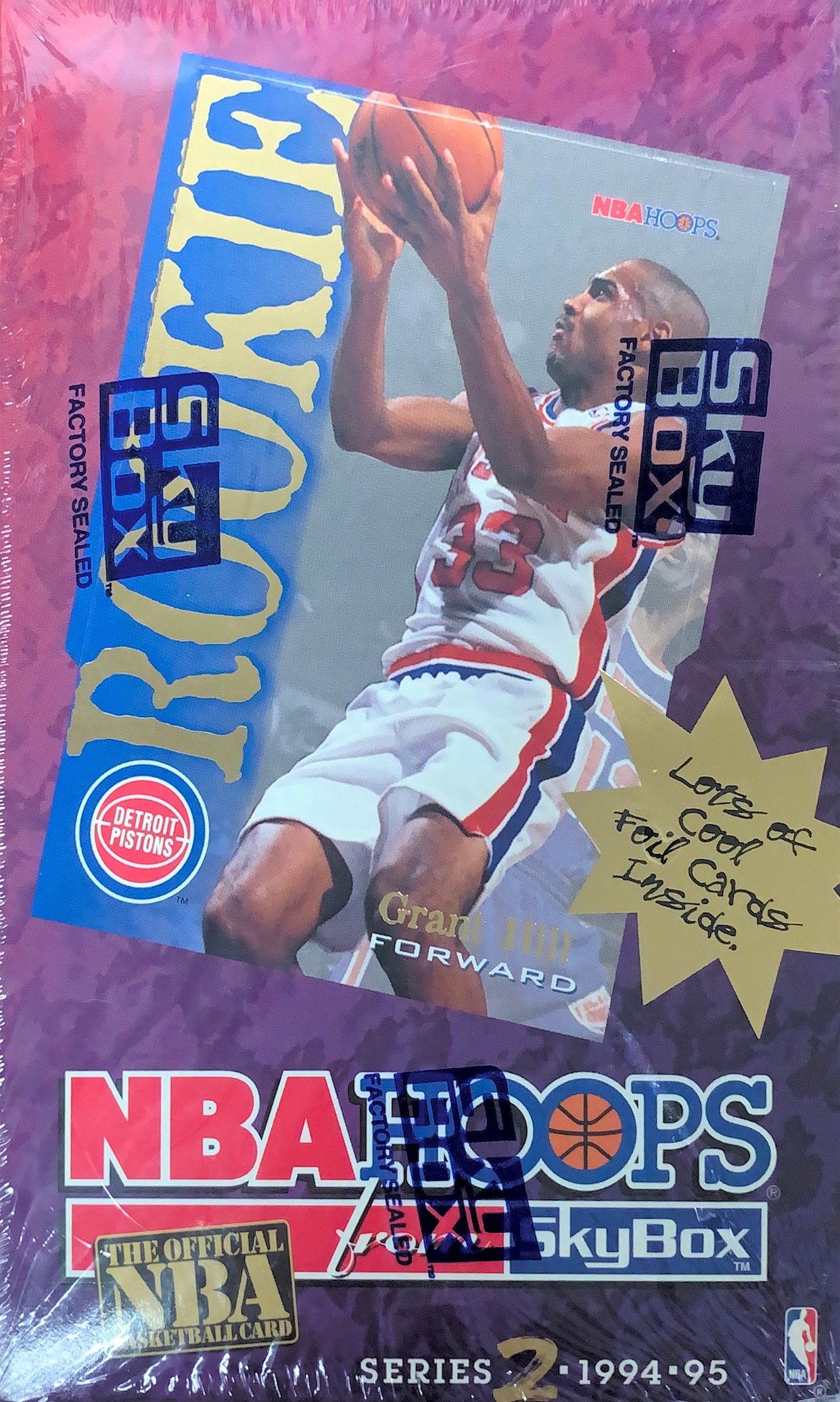 1994-95 NBA Hoops Series 2 Box