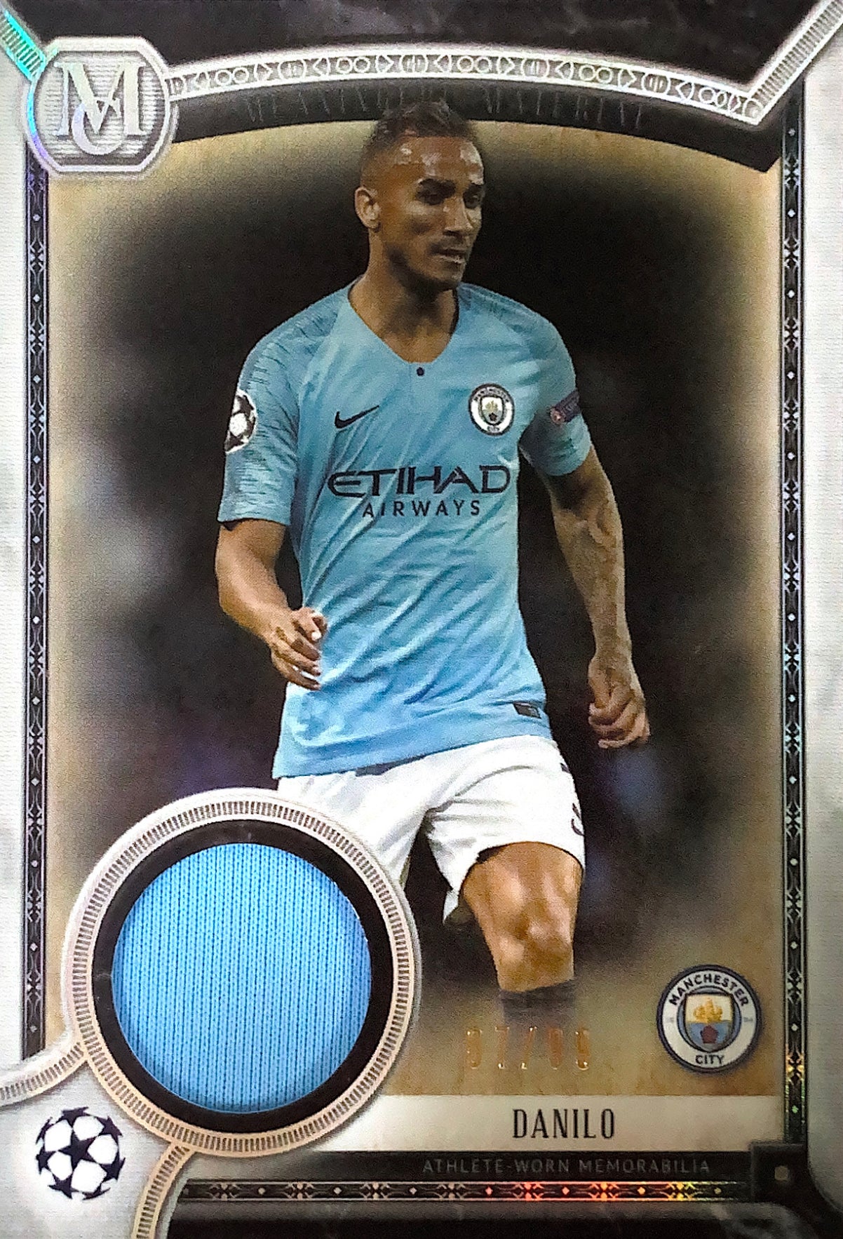 2018-19 Topps Museum Collection Meaningful Material Danilo /#99