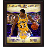 Fanatics Authentic Earvin “Magic” Johnson Los Angeles Lakers Framed 15x17” Hardwood Classics Collage