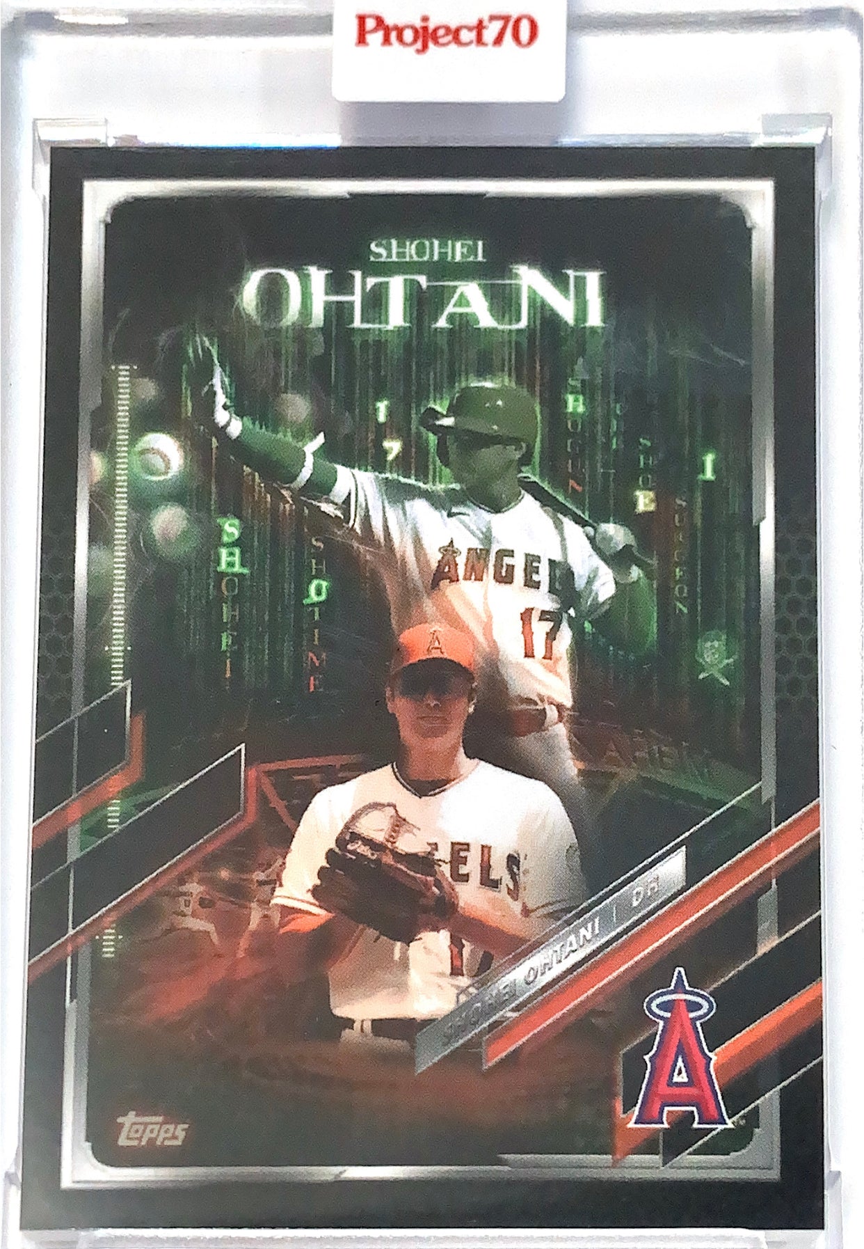 Topps Project 70 - 2021 Shohei Ohtani by The Shoe Surgeon
