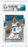 2020-21 Donruss Optic Rated Rookie LaMelo Ball HGA 9.5