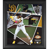 Fanatics Authentic Fernando Tatis Jr. San Diego Padres Framed 15x17” Impact Player Collage with a Piece of Game-Used Baseball - Limited Edition of 500