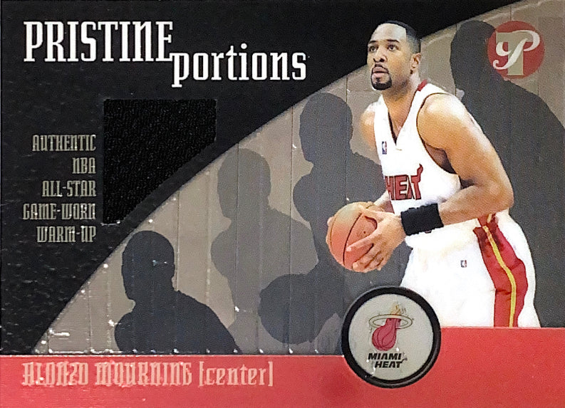 2001-02 Topps Pristine Portions Alonzo Mourning