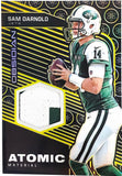 2019 Obsidian Atomic Material Relics Electric Etch Yellow Sam Darnold #/10