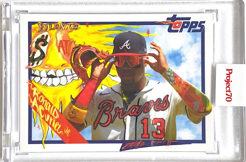 Topps Project 70 - 1983 Ronald Acuna Jr. by King Saladeen