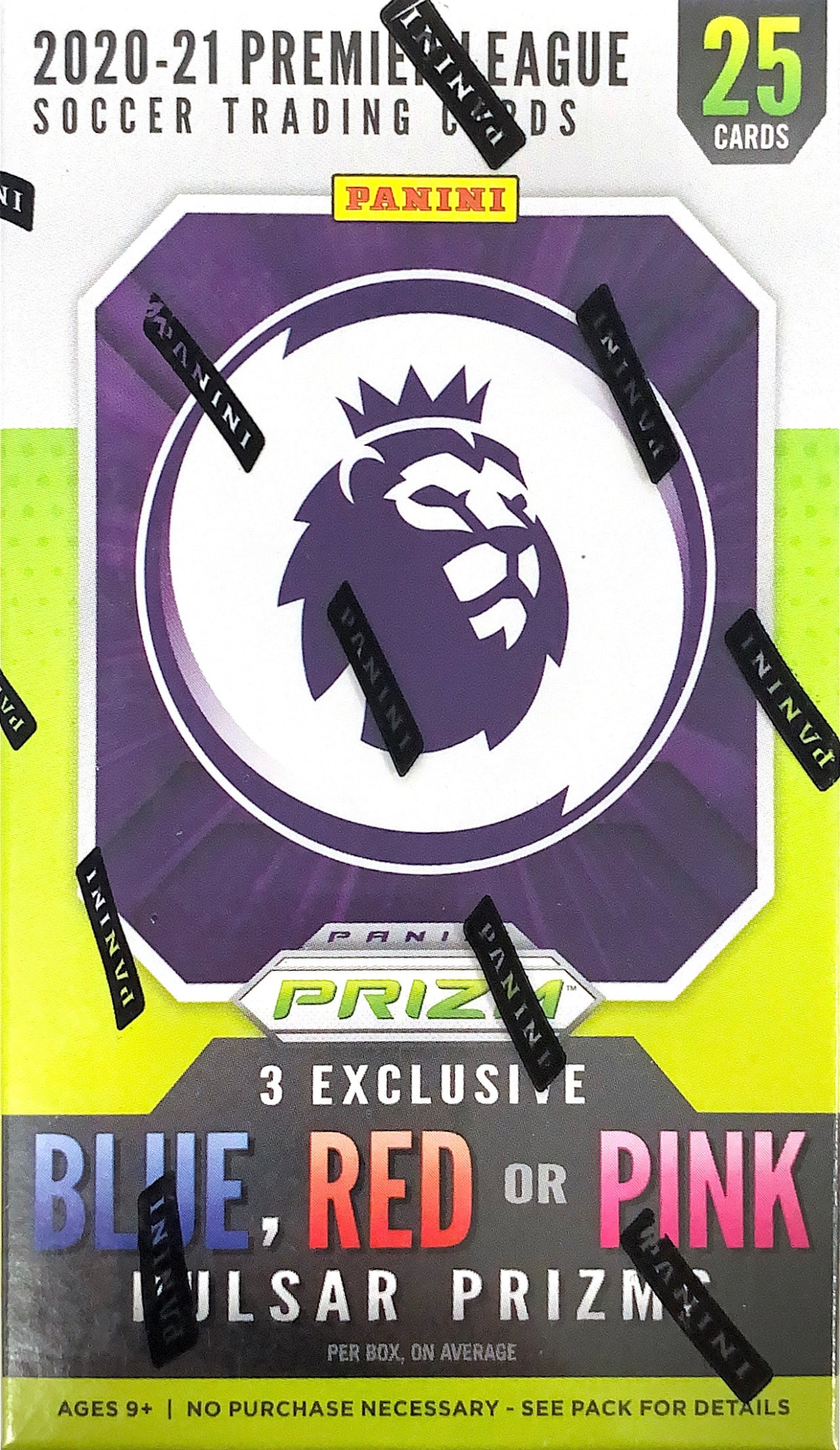 2020-21 Panini Prizm Premier League Soccer Cereal Box