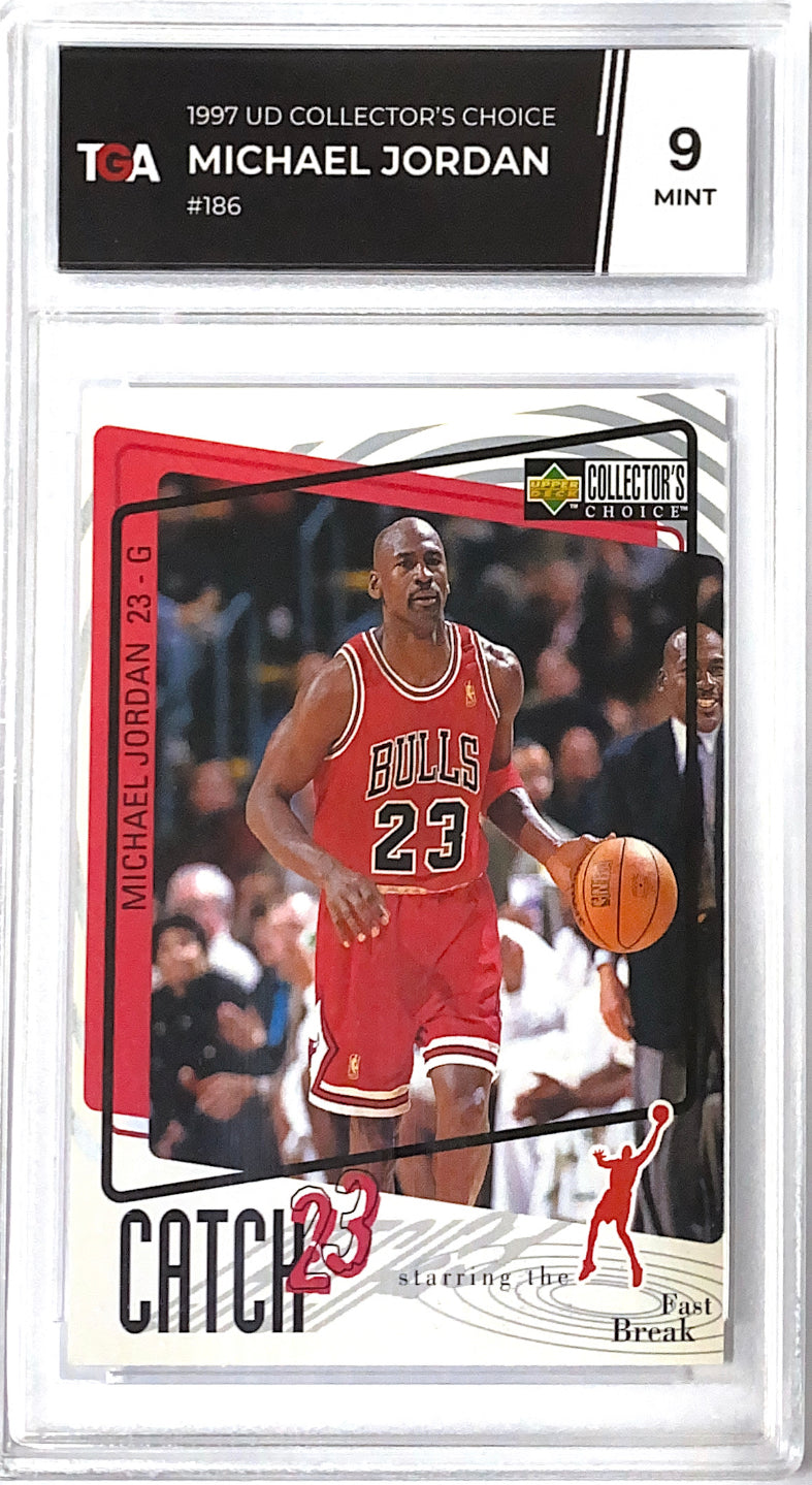 1996-97 UD Collector’s Choice Michael Jordan TGA 9