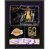 Fanatics Authentic Kobe Bryant Los Angeles Lakers 10.5x 13" 60 Point Finale Sublimated Plaque