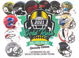 2021 Gold Rush Football Full Size Autographed Helmet Specialty Edition