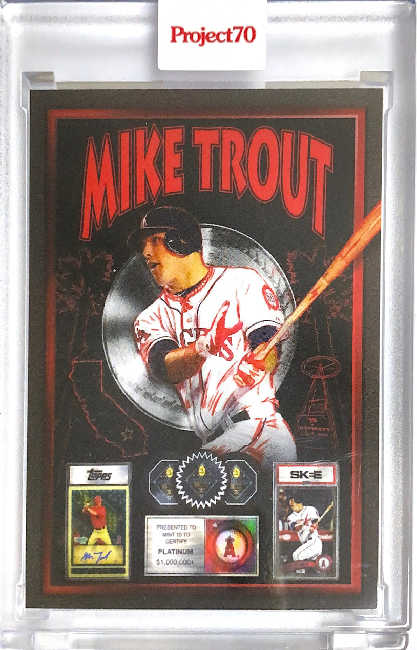 Topps Project 70 - 2011 Mike Trout by DJ Skee