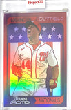 Topps Project 70 - 1974 Juan Soto by Sophia Chang Rainbow Foil #/70