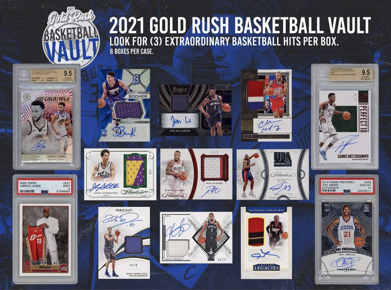 2021 Gold Rush Basketball Vault