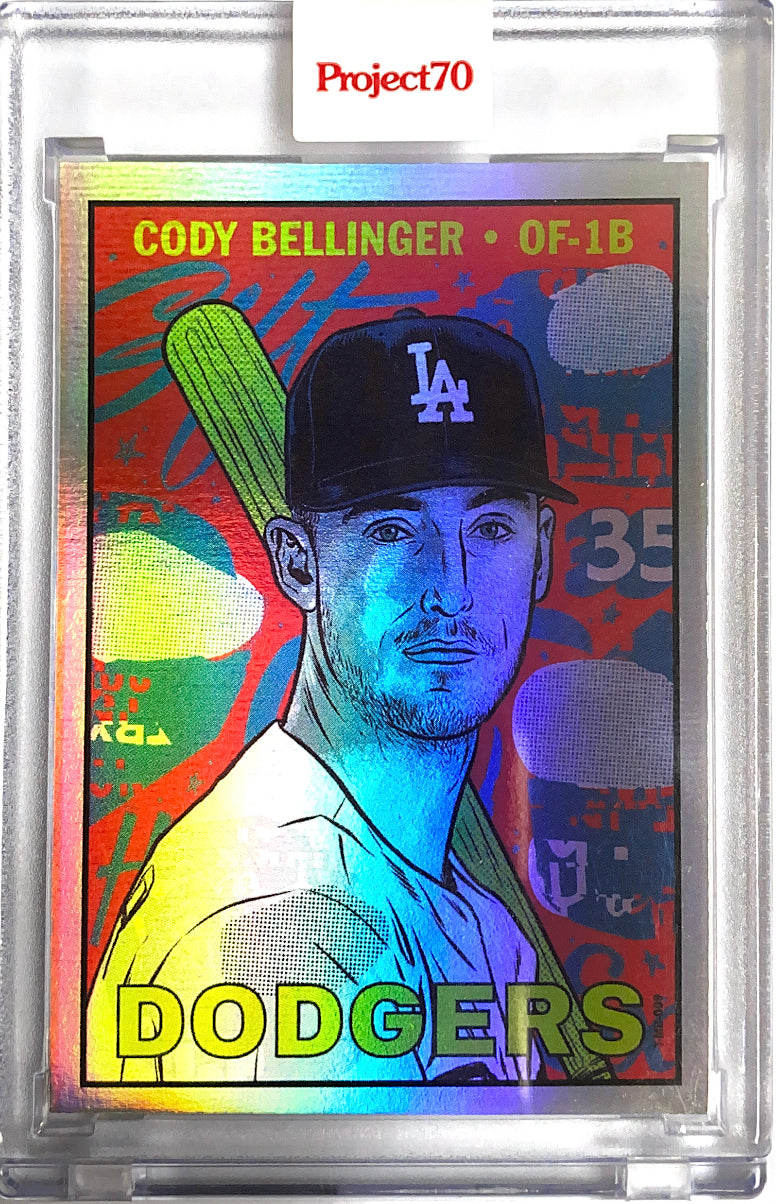Topps Project 70 - 1967 Cody Bellinger by Morning Breath Rainbow Foil #/70
