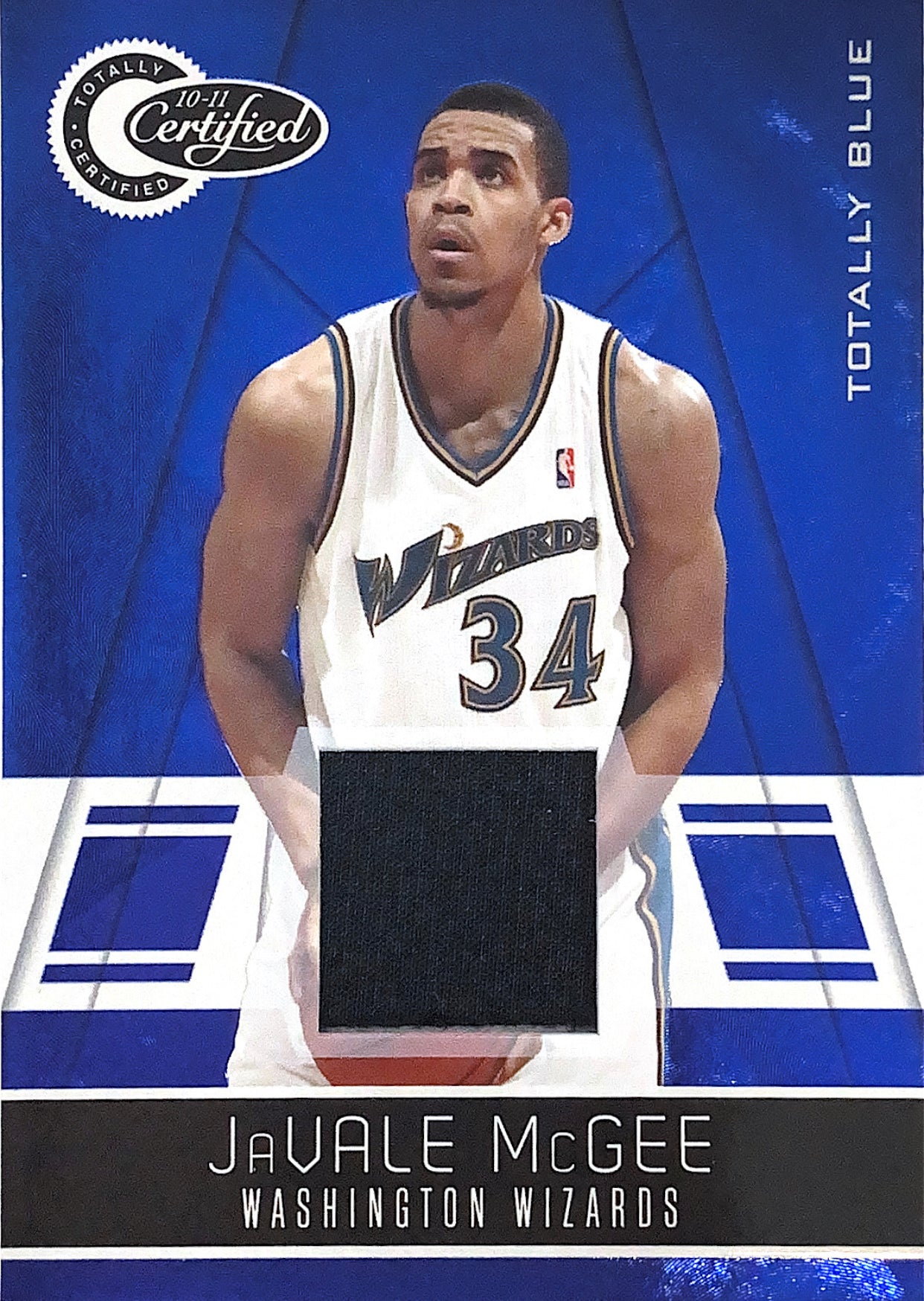 2010-11 Certified Totally Blue Materials JaVale McGee #/99
